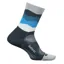 Feetures Elite Light Cushion Mini Crew in Blue Waves